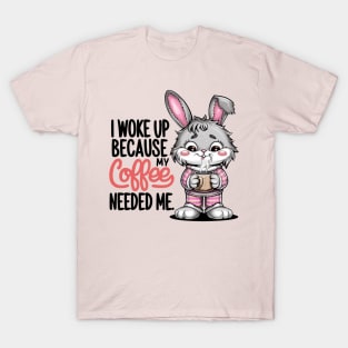 Coffee Bunny T-Shirt